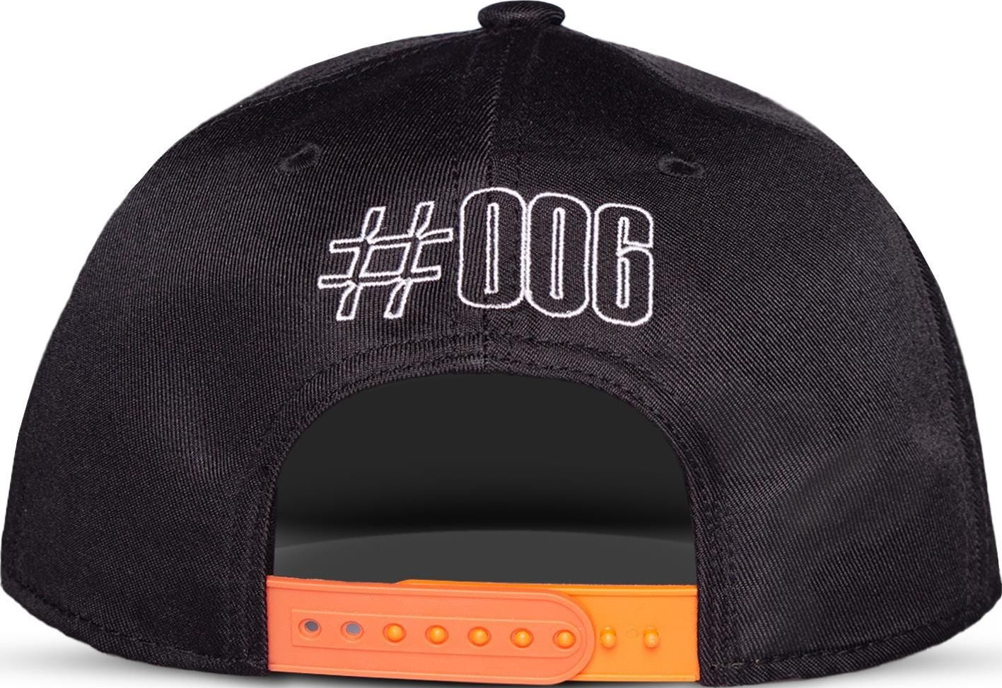 DIFUZED Pokemon - Dracaufeu Snapback - casquette (Noir/Orange/Rouge)