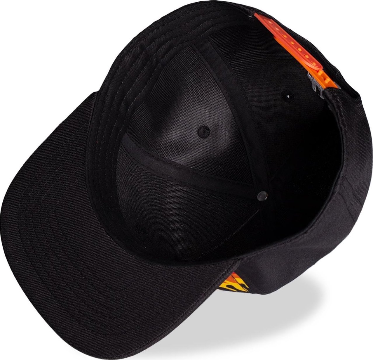 DIFUZED Pokemon - Dracaufeu Snapback - casquette (Noir/Orange/Rouge)