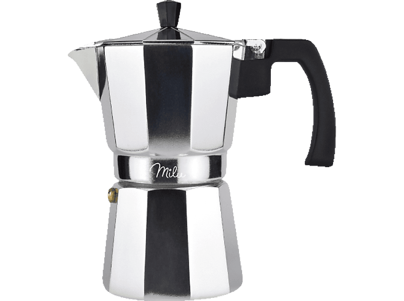 MILU 5047 ALU 5-tlg. Set Espressokocher Silber