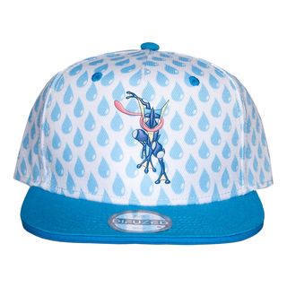 DIFUZED Pokemon - Greninja cappello basket - berretto (Bianco/blu)