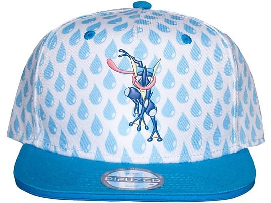 DIFUZED Pokémon - Snapback Amphinobi - casquette (Blanc/bleu)