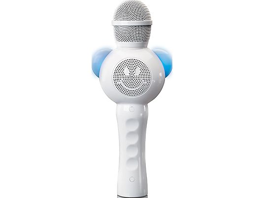 LENCO BMC-060WH - Microphone Karaoke (Blanc)