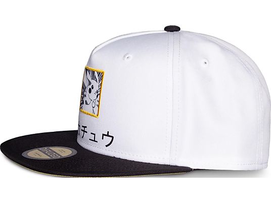 DIFUZED Pokemon - Pikachu cappello basket - berretto (Bianco/Nero/Giallo)