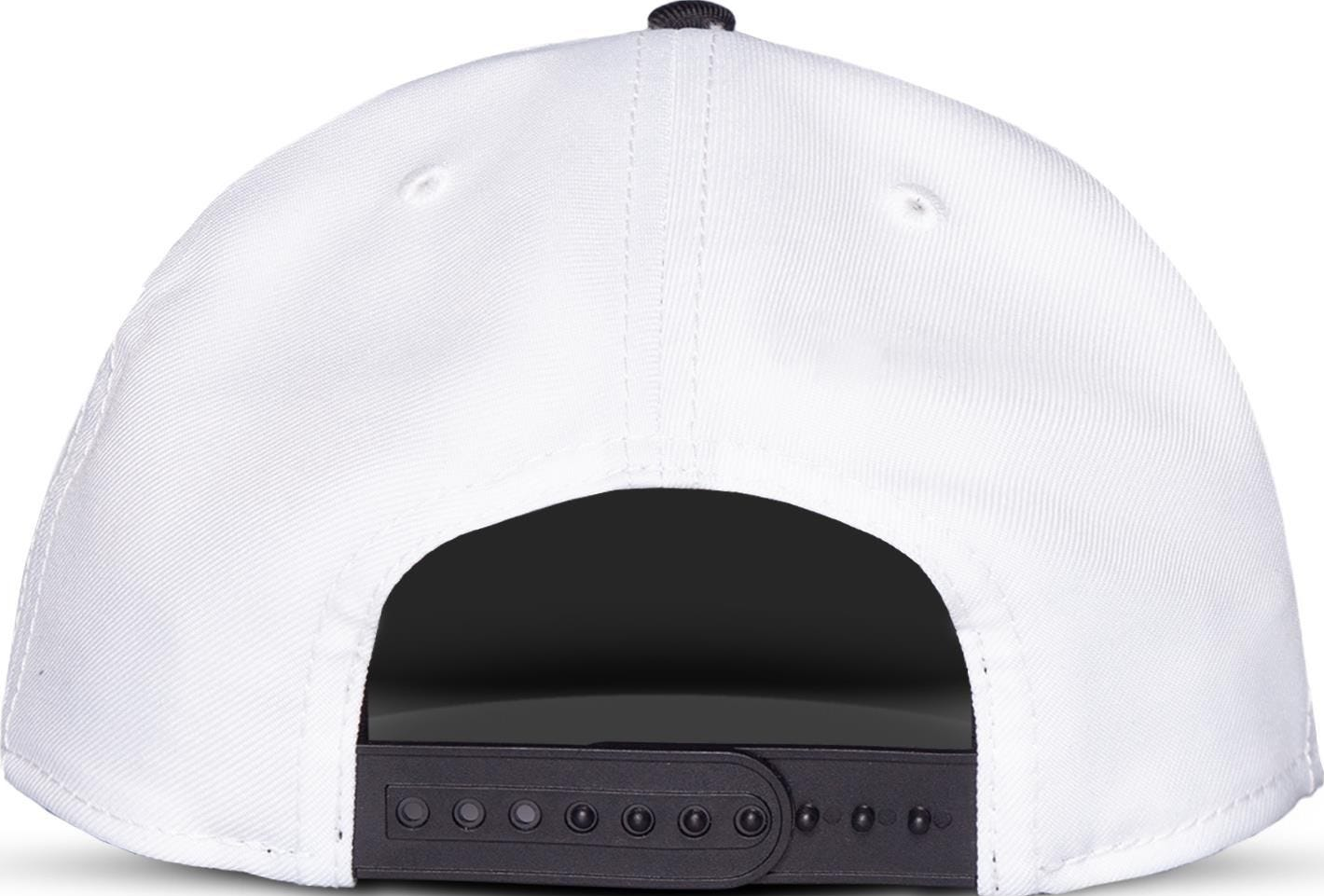 DIFUZED Pokémon - Snapback Pikachu - casquette (Blanc/Noir/Jaune)