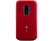 DORO 6821 Mobiltelefon med tydliga knappar, kamera och färgskärm - Röd/Vit