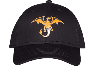 DIFUZED Pokémon - Dracaufeu - casquette (Noir/Orange/Rouge)