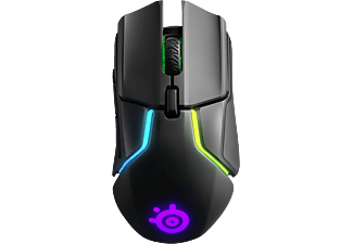 STEELSERIES Rival 650 Wireless - Souris de jeu, Filaire et sans fil, Optique avec diodes électroluminescentes, 12000 cpi, Noir