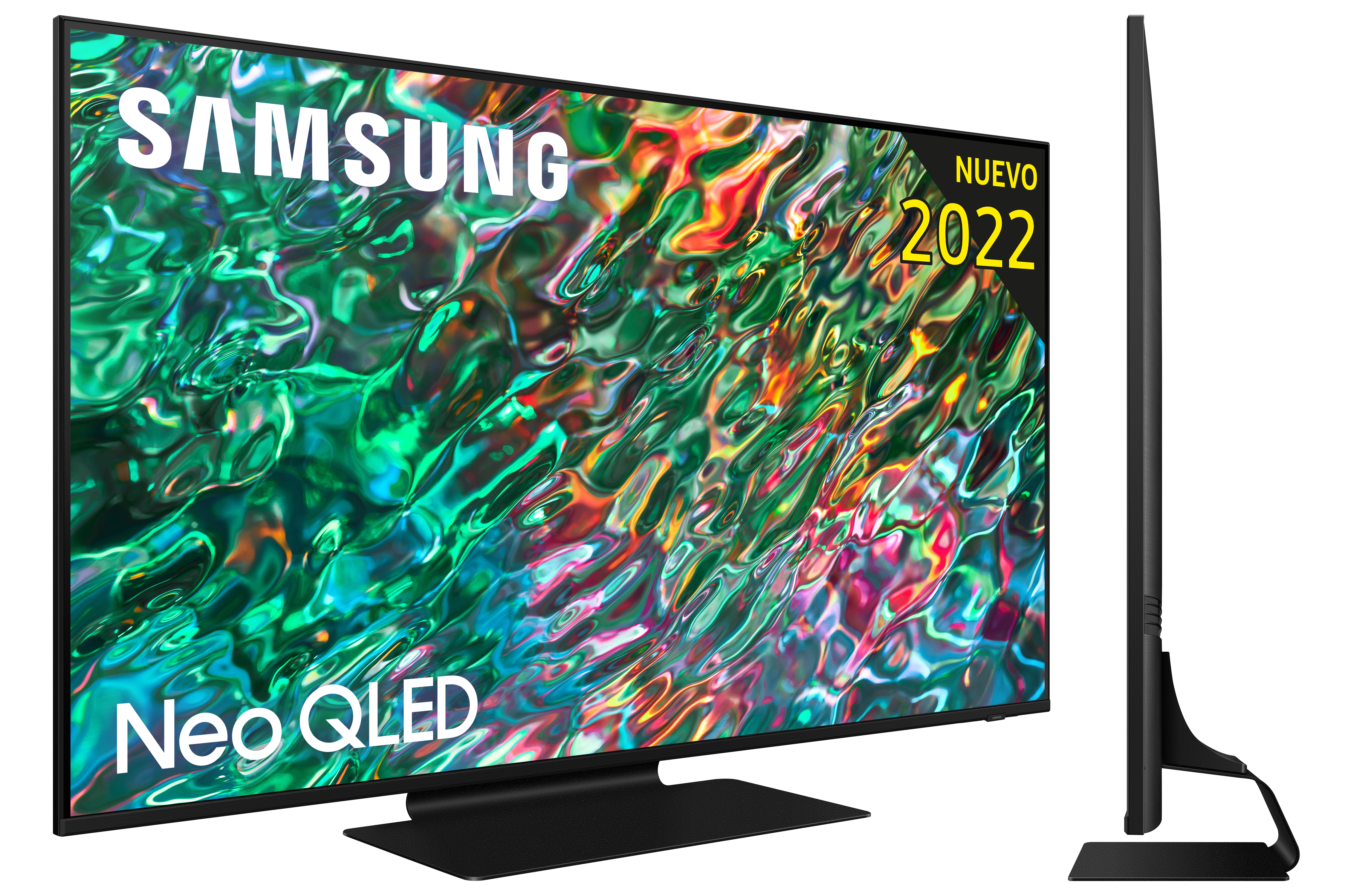 Tv Qled 50 samsung qe50qn90batxxc 4k procesador neo con ia smart negro 2022 50qn90b de resolución quantum matrix technology 2000 qe50qn90b 127