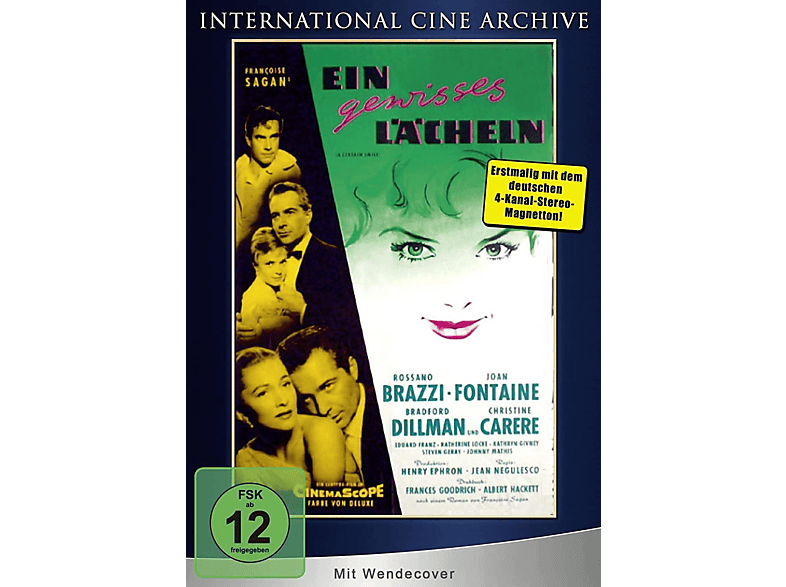 Ein gewisses Lächeln (USA 1959 - A certain smile) - International Cine Archive # 007 - Limited Edition - Erstmalig mit dem deutschen 4-Kanal-Stereo-Magnetton DVD