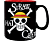 One Piece - Luffy & Skull bögre