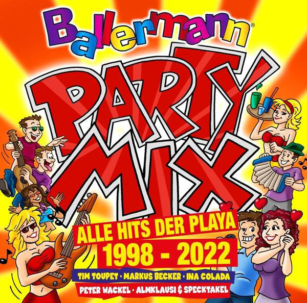 Mix-Alle Der Party (CD) Hits Playa VARIOUS 2022 Ballermann - -