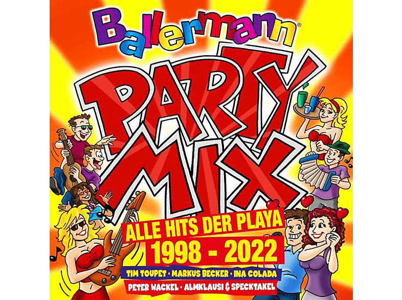 VARIOUS - Ballermann Party Mix-Alle Hits Der Playa 2022  - (CD) | Schlager & Volksmusik CDs