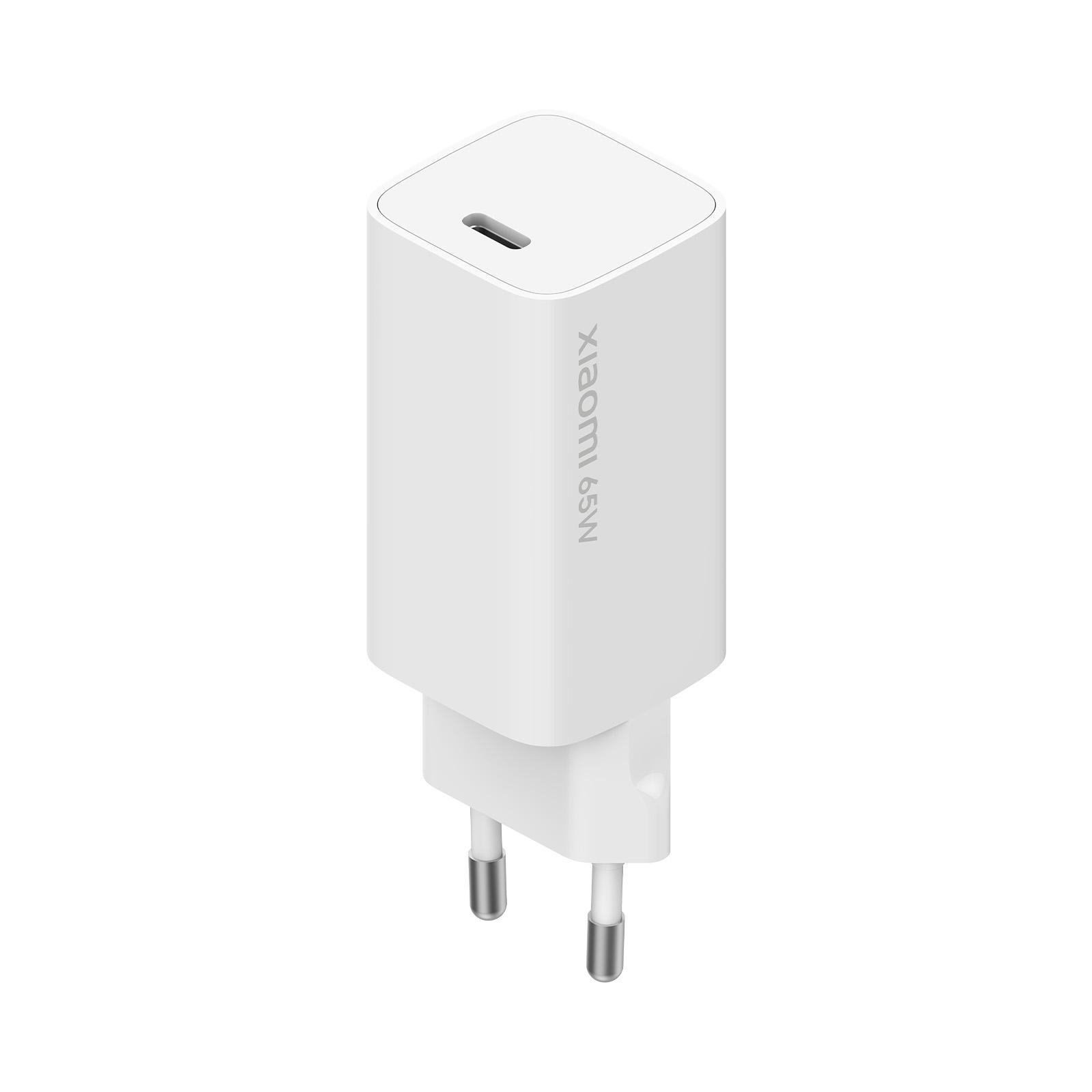 XIAOMI Mi 65W Fast Charger mit GaN Tech Ladegerät universal, 100-240 Volt, White