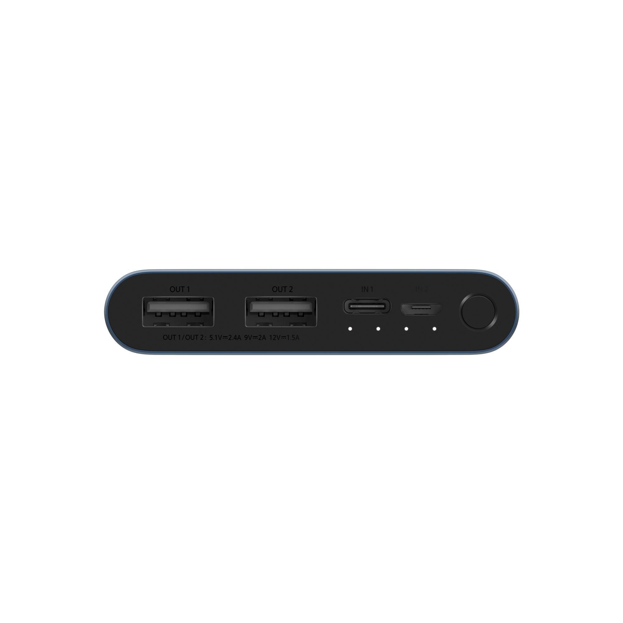XIAOMI Mi 18 W Fast Charge 3, Powerbank 10000 mAh Black