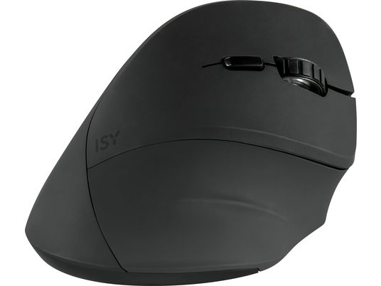 ISY IEM-1000-1 - Mouse wireless ergonomico a 6 pulsanti (Nero)