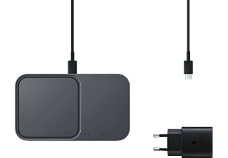 SAMSUNG Wireless Charger Duo Zwart (incl. kabel)