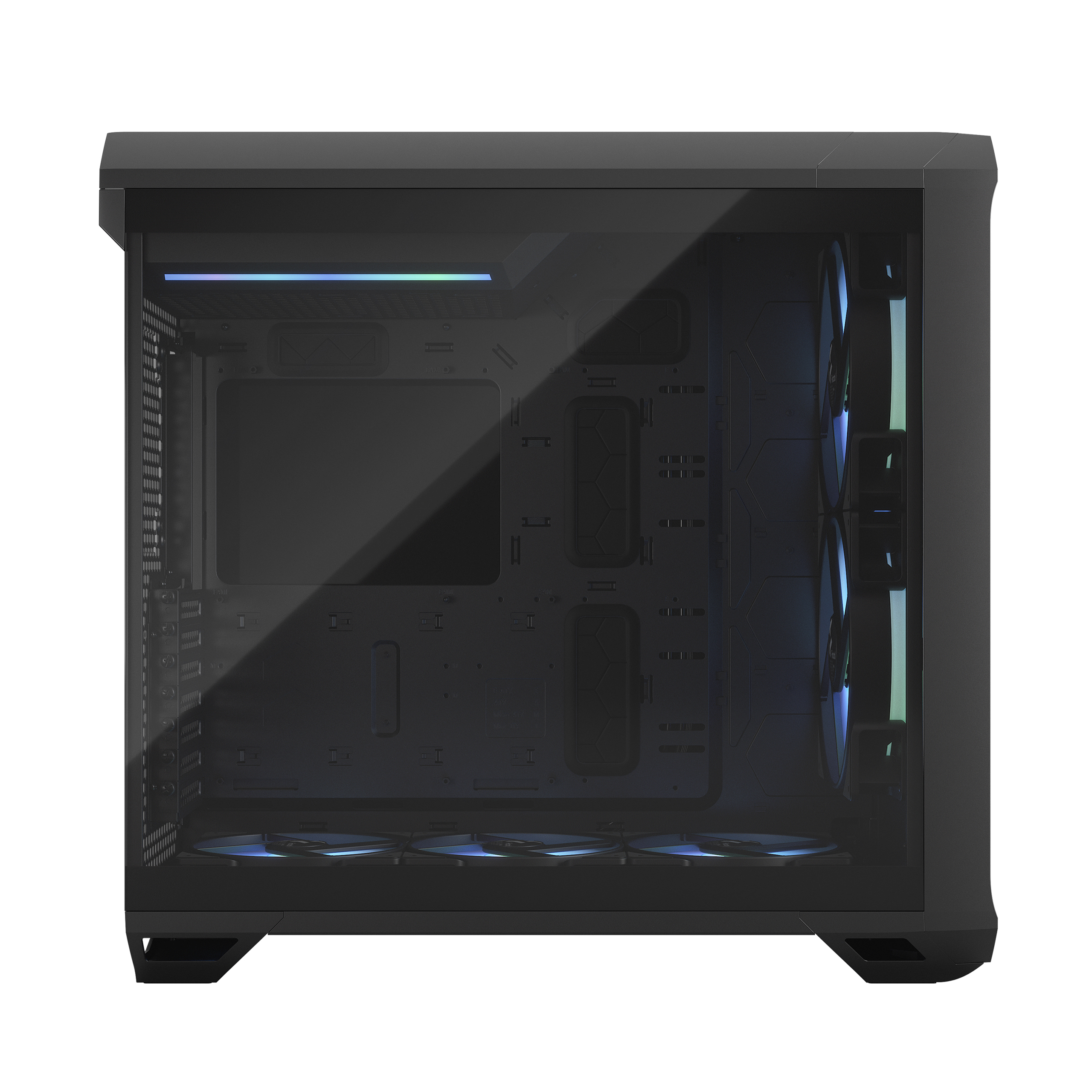 FRACTAL DESIGN Torrent Black RGB PC-Gehäuse, Schwarz