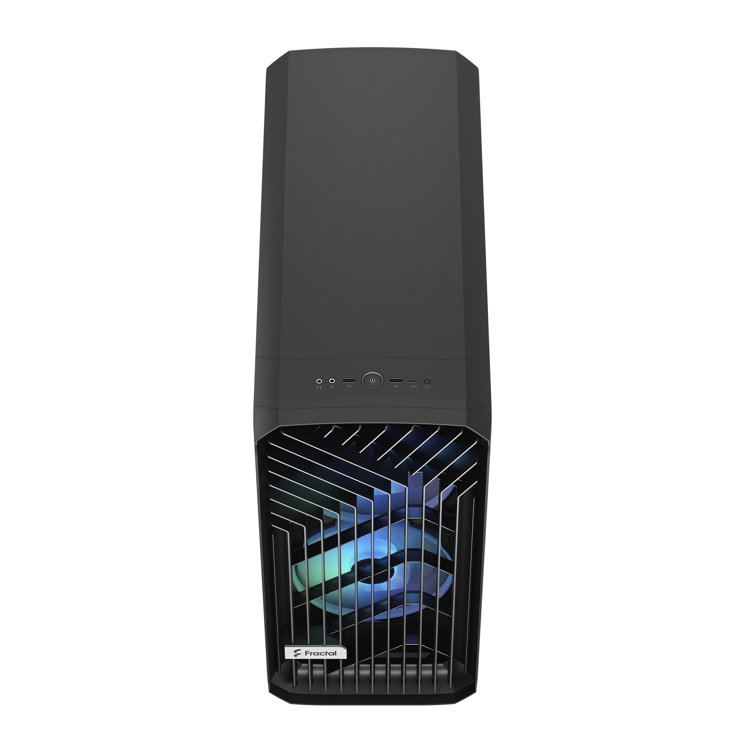 FRACTAL DESIGN Torrent Black RGB PC-Gehäuse, Schwarz