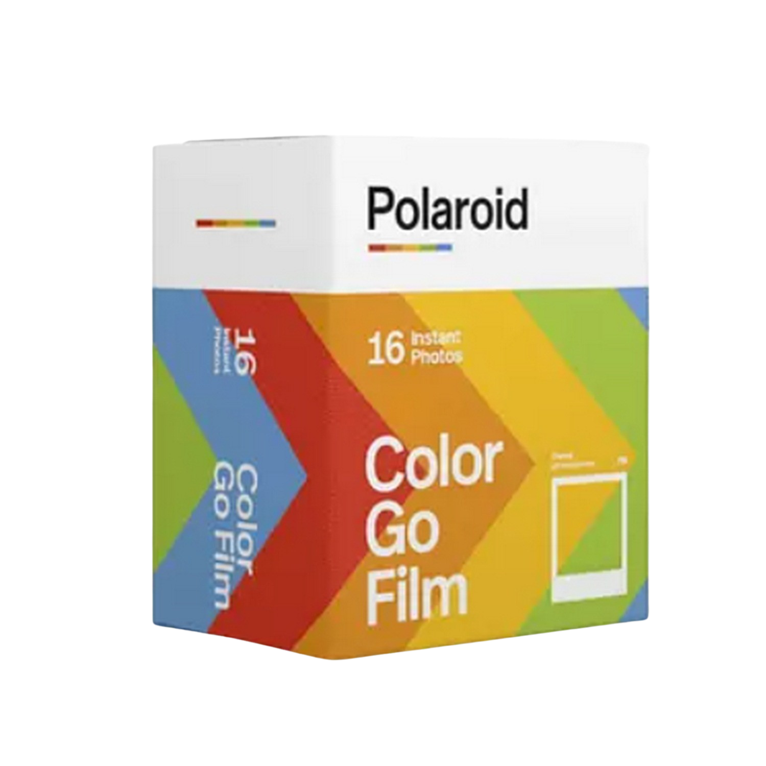 Película fotográfica - Polaroid Color Go Film, Para cámara instantánea Polaroid Go, 16 fotos.