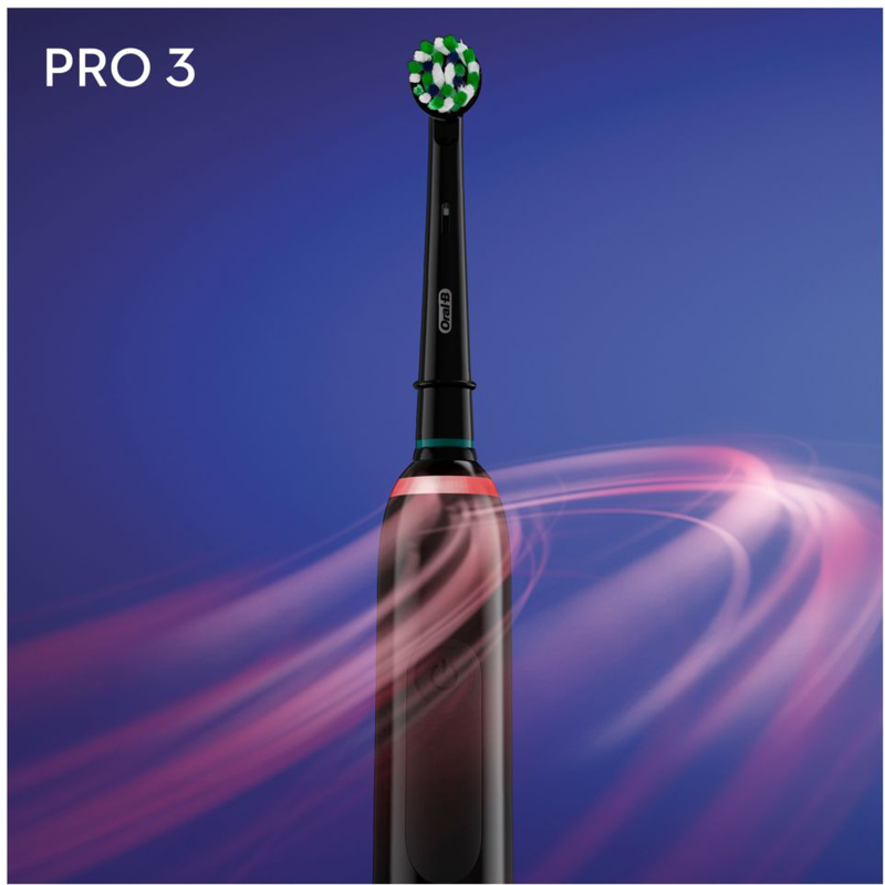 ORAL-B Pro 3 3900 Duo Zwart, Roze