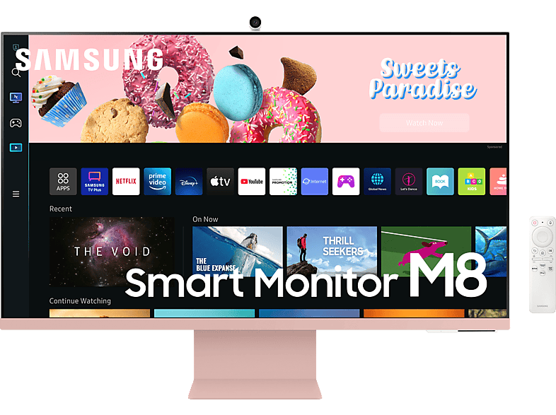 Monitor SAMSUNG M8 (S32BM80PUU) 32 Zoll UHD 4K Smart Monitor (4 ms