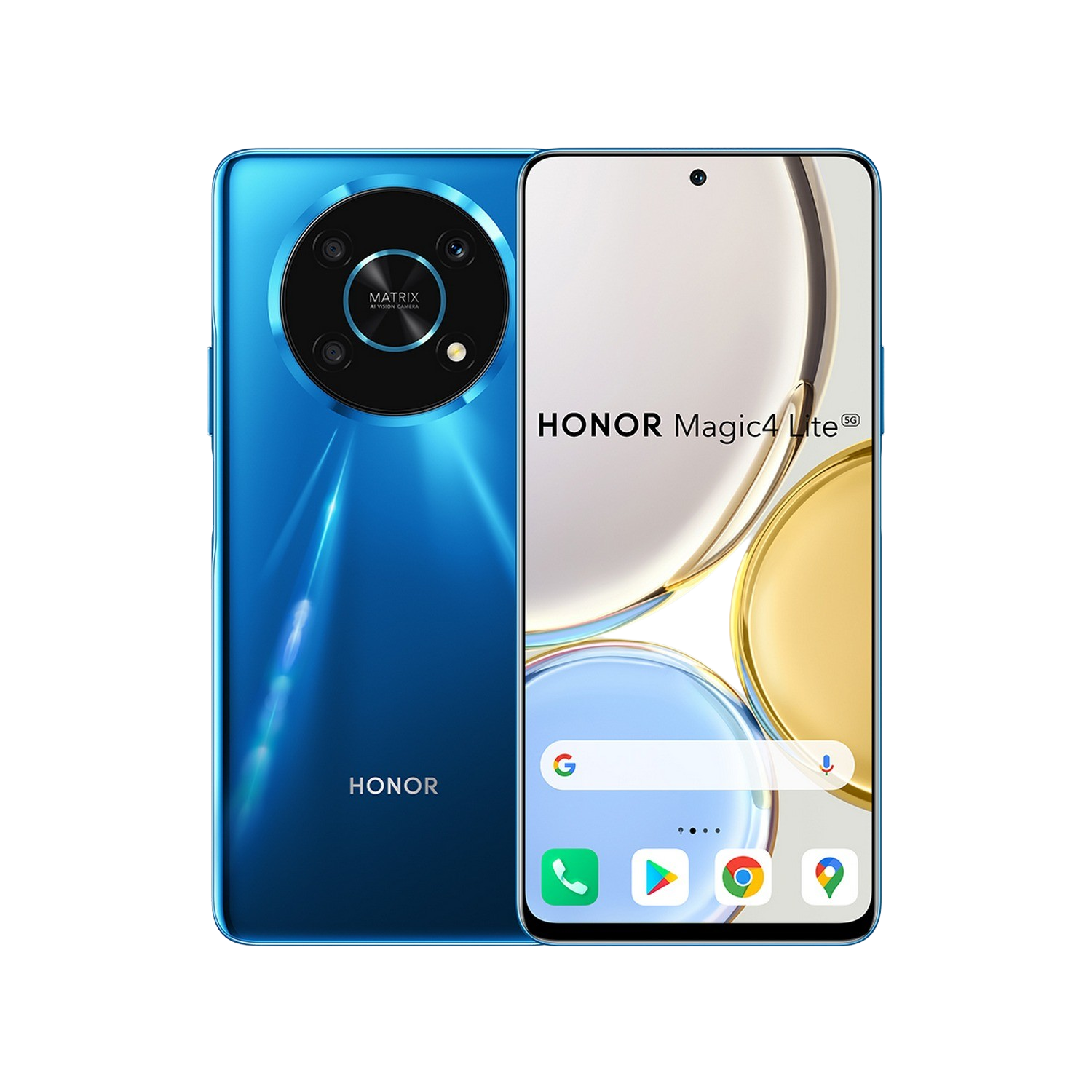 Honor Magic 4 lite 5g 6 gb 128 deep sea blue libre azul 8 6.81 full hd qualcomm snapdragon 695 48 4800 magic4 6gb 128gb