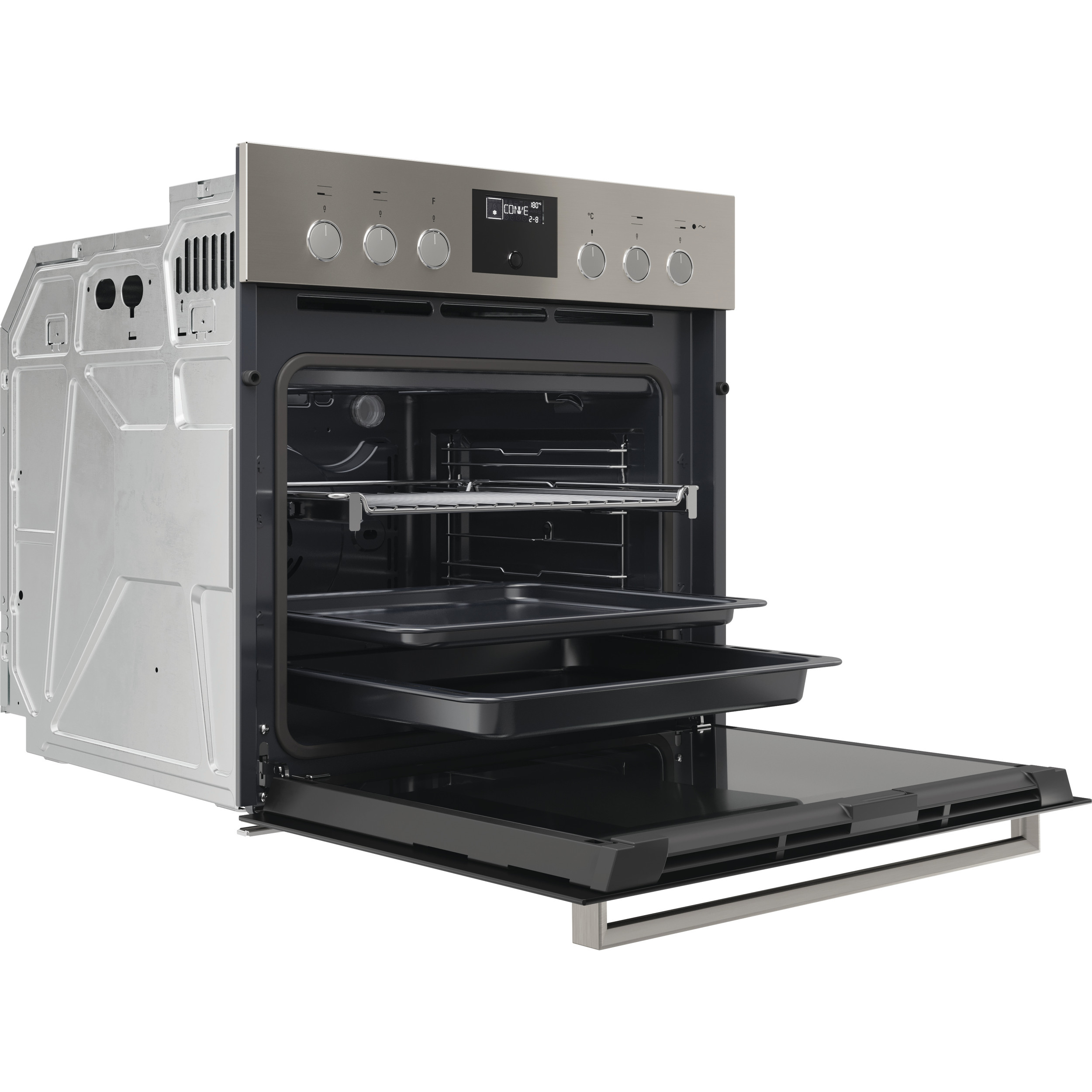 BAUKNECHT HEKO F300, Einbauherdset (Induktionskochfeld, A+, 65 l)
