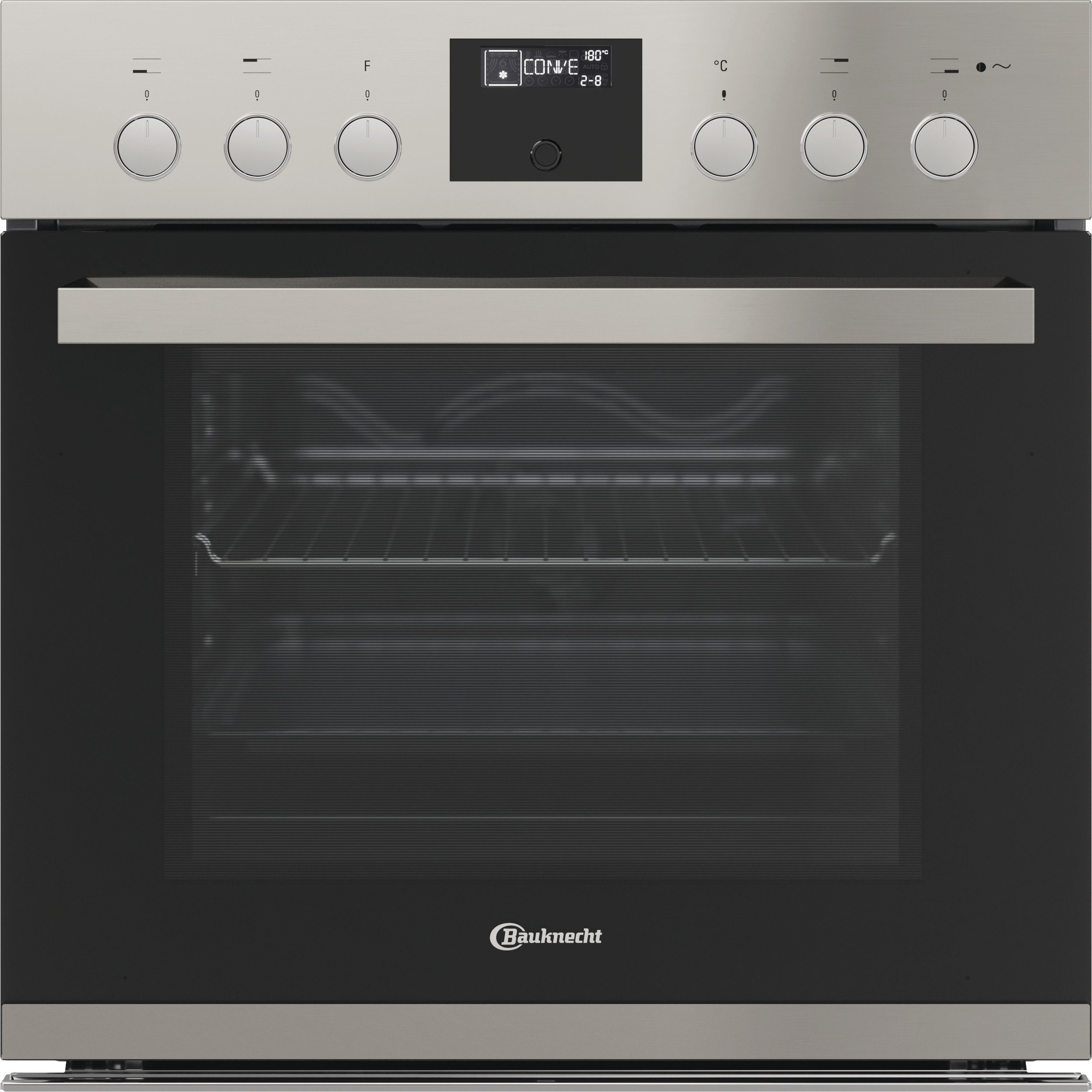BAUKNECHT HEKO F300, Einbauherdset (Induktionskochfeld, A+, 65 l)