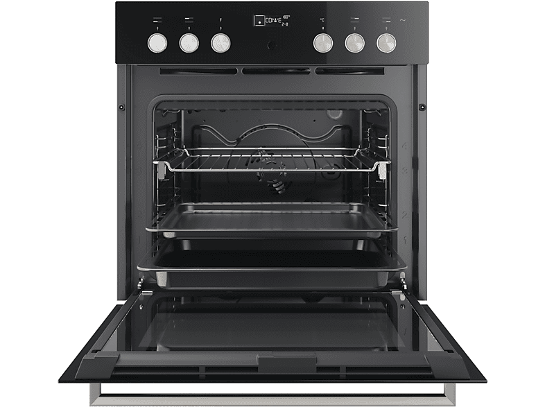 Thumbnail - BAUKNECHT HEKO F500, Einbauherdset (Induktionskochfeld, A+, 65 l)