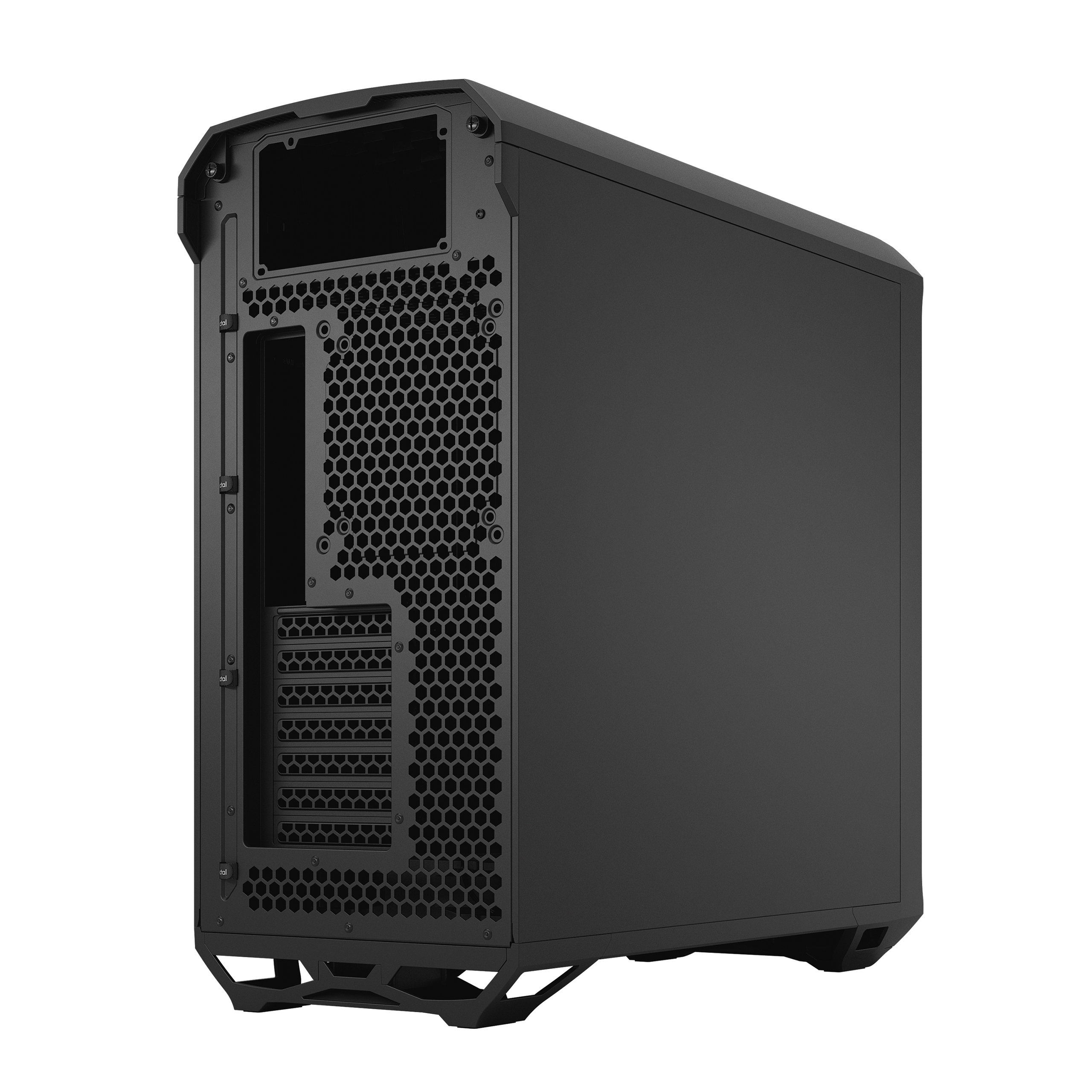 FRACTAL DESIGN Torrent Black solid PC-Gehäuse, Schwarz