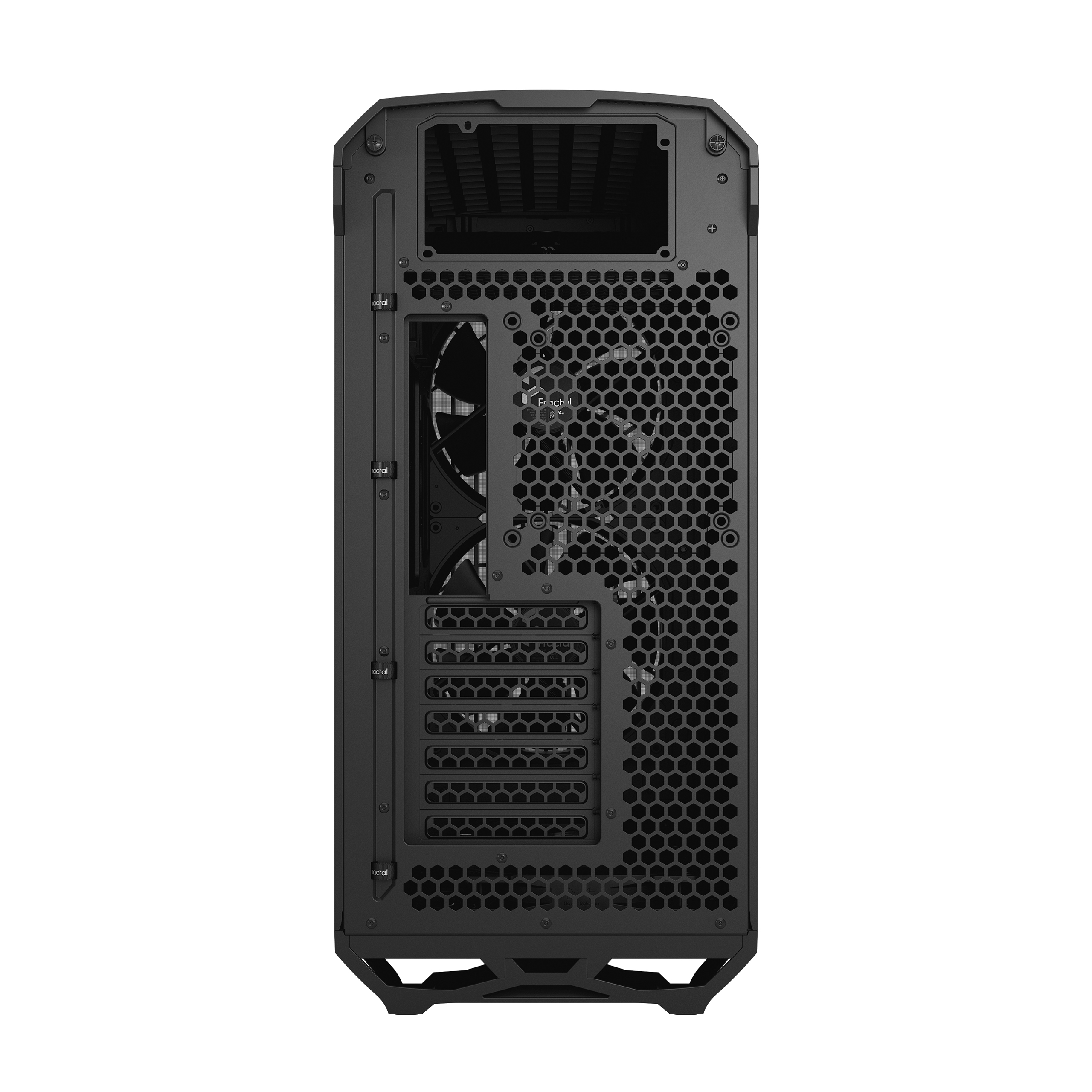 FRACTAL DESIGN Torrent Black solid PC-Gehäuse, Schwarz
