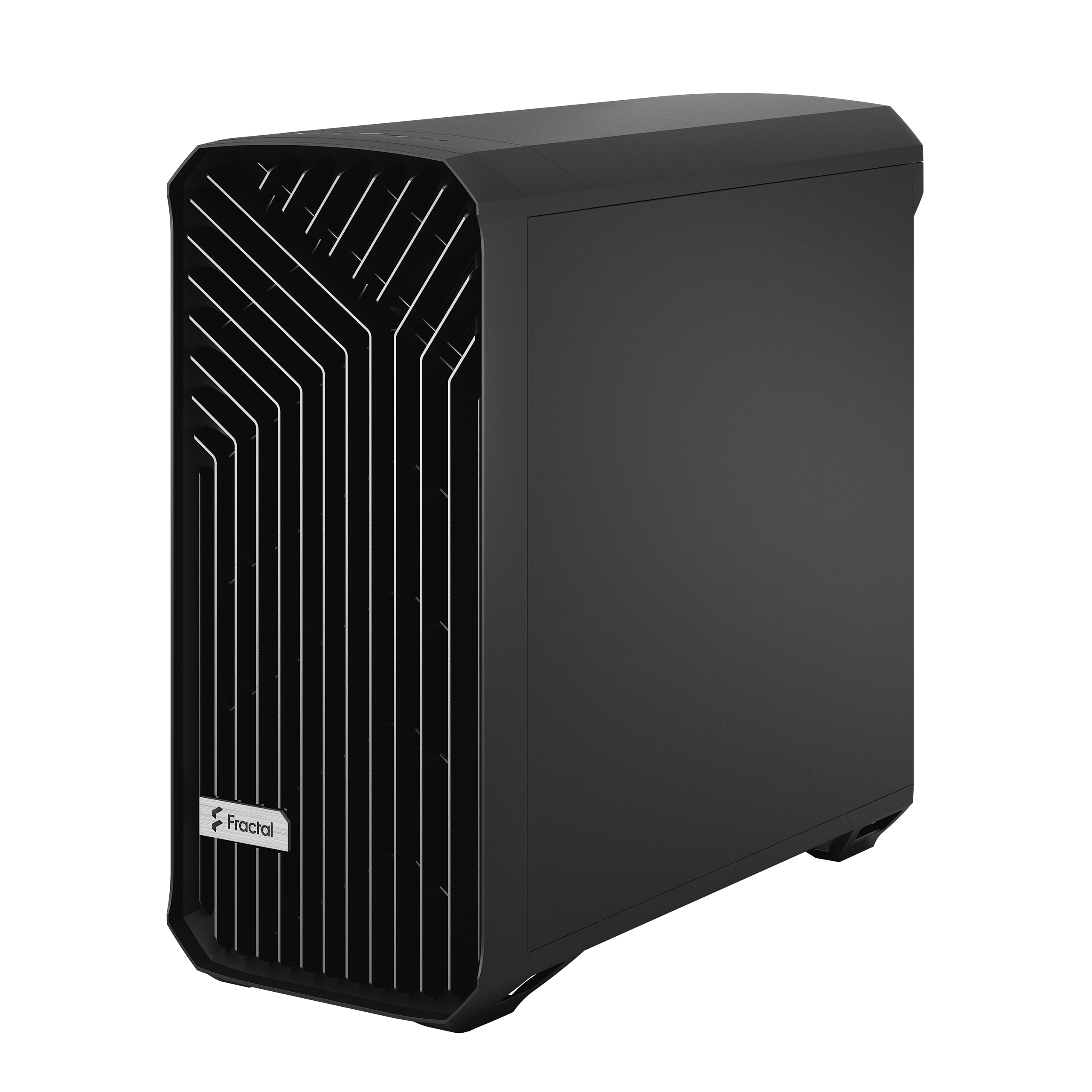 FRACTAL DESIGN Torrent Black solid PC-Gehäuse, Schwarz
