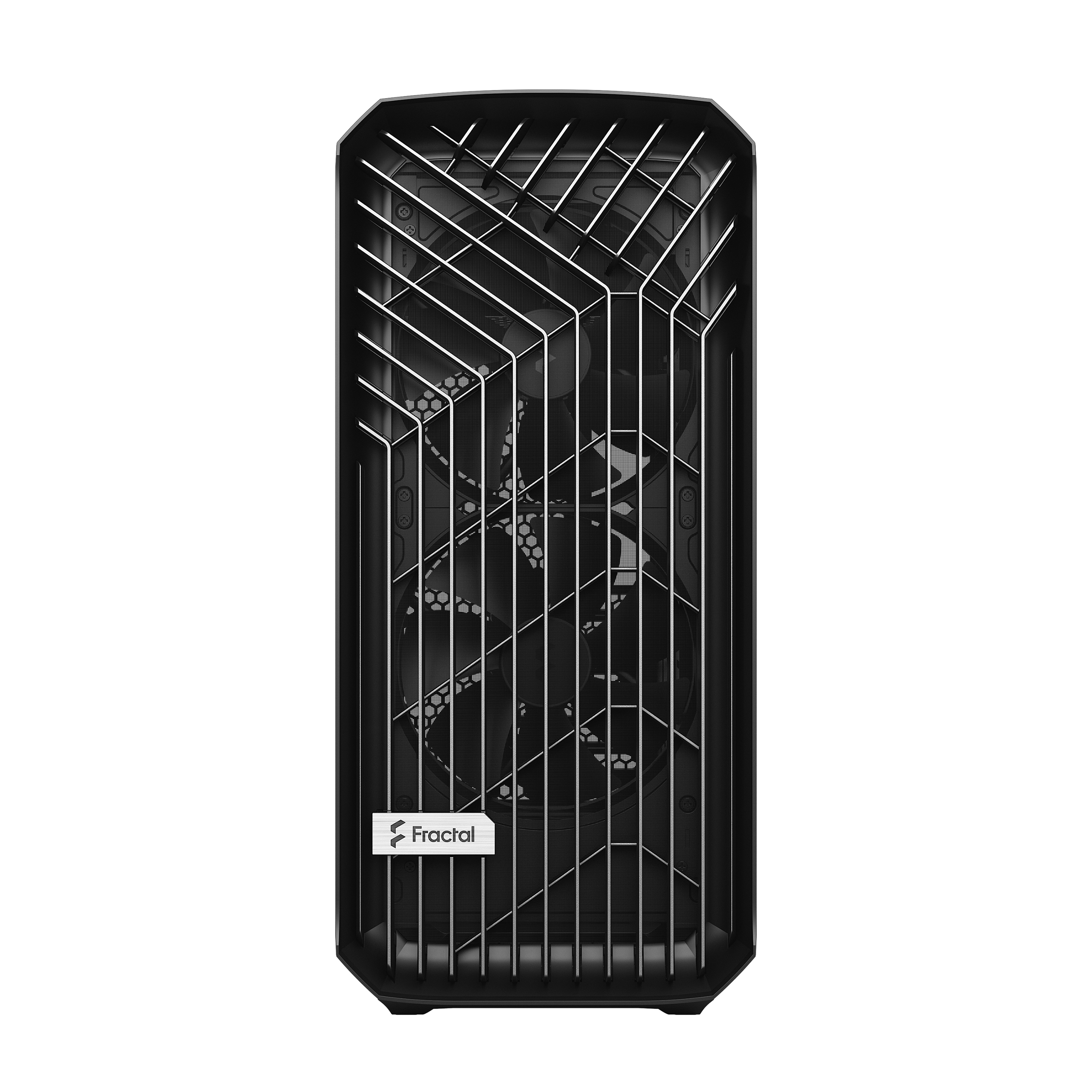 FRACTAL DESIGN Torrent Black solid PC-Gehäuse, Schwarz