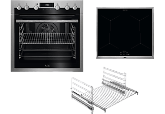 AEG HZ55M20I1R (EPE555220M IEB64030 TR2LV) Serie 6000 mit SteamBake Feuchtigkeitszugabe (mit ...