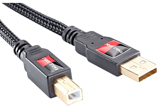 EAGLE CABLE 10060008 Deluxe USB 2.0 A - B kábel, 0,8 m