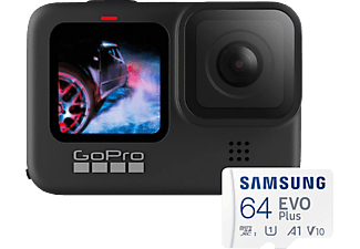 GOPRO Hero 9 & 64GB Micro-SD Karte - Actioncam Schwarz