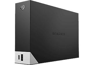 SEAGATE One Touch - Desktop-Festplatte mit Hub (HDD, 12 TB, Schwarz)