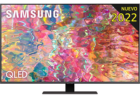 TV QLED 50" - Samsung QE50Q80BATXXC, QLED 4K, Procesador QLED 4K, Smart TV, Negro