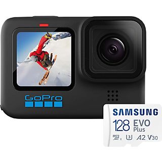 GOPRO Carte micro SD Hero 10 et 128 Go - Caméra d'action Noir