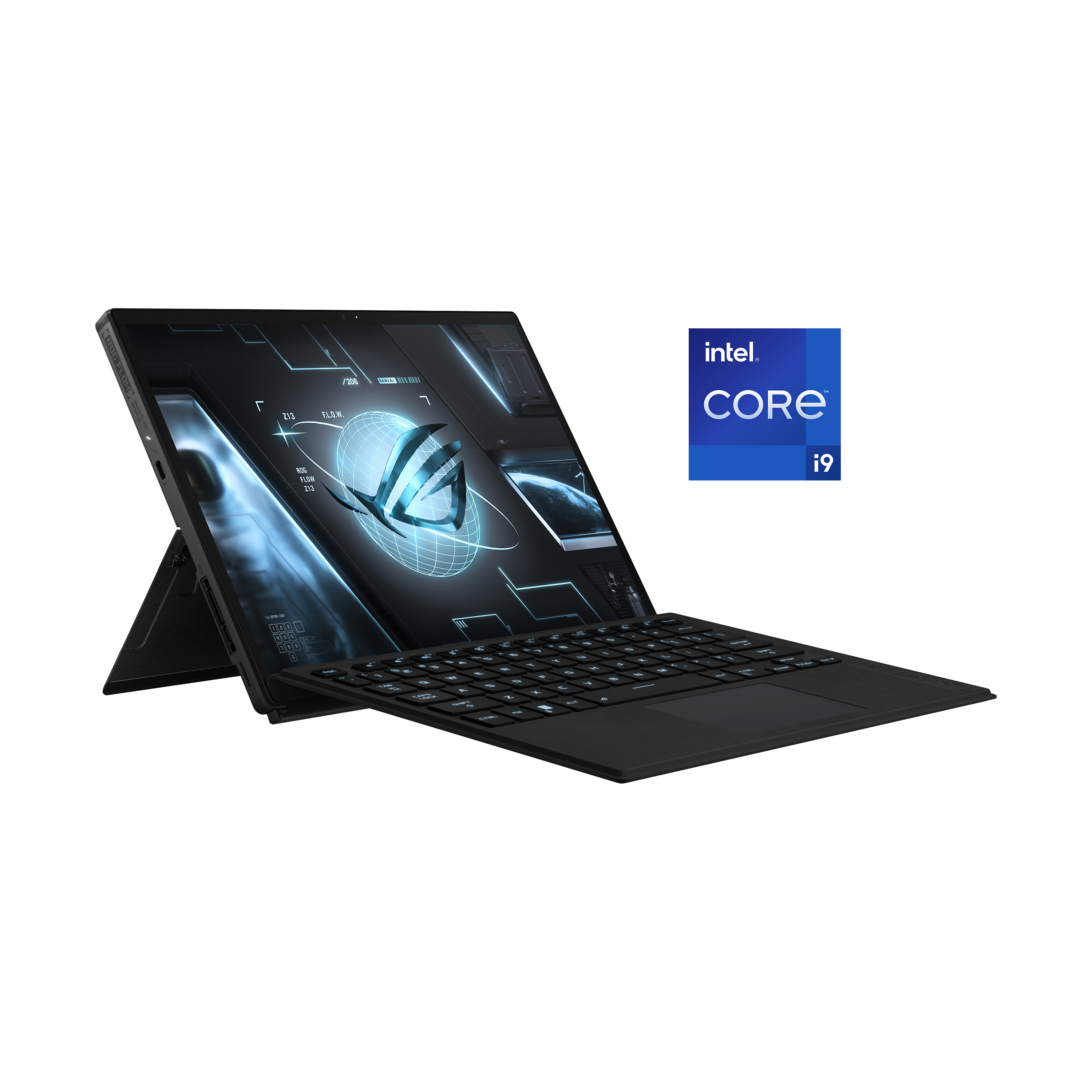 1 11 Schwarz 3050 16 GZ301ZE-LD002W, Flow mit i9-12900H Zoll RAM, 13,4 SSD, Convertible, Z13 GB ASUS Intel® (64 ROG Ti, TB Prozessor, NVIDIA, RTX™ Bit) Touchscreen, Home Windows Display GeForce