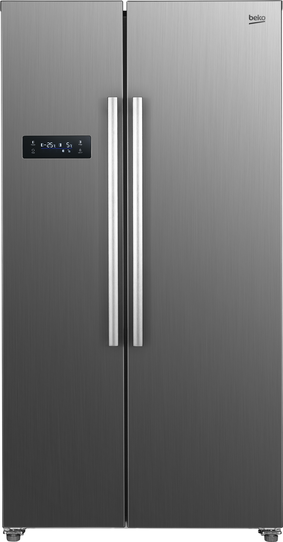 Frigorífico americano - Beko GNO4331XPN, 436 l, No Frost, 177 cm, Inox