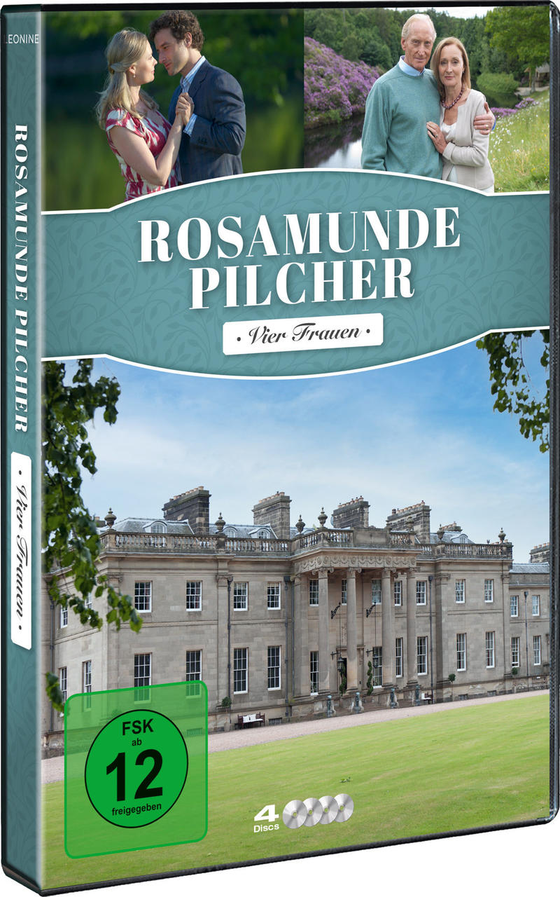 DVD-Cover eines Films. Das Cover zeigt ein Haus und ein Paar. Der Titel ist Rosamunde Pilcher.