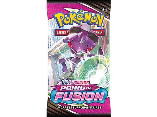 ASMODEE Pokémon : Épée et Bouclier - Poing de fusion (Français) - Extension du jeu de cartes à collectionner (Multicolore)