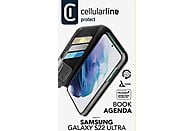 CELLULARLINE Book Agenda Case voor Samsung Galaxy S22 Ultra Zwart