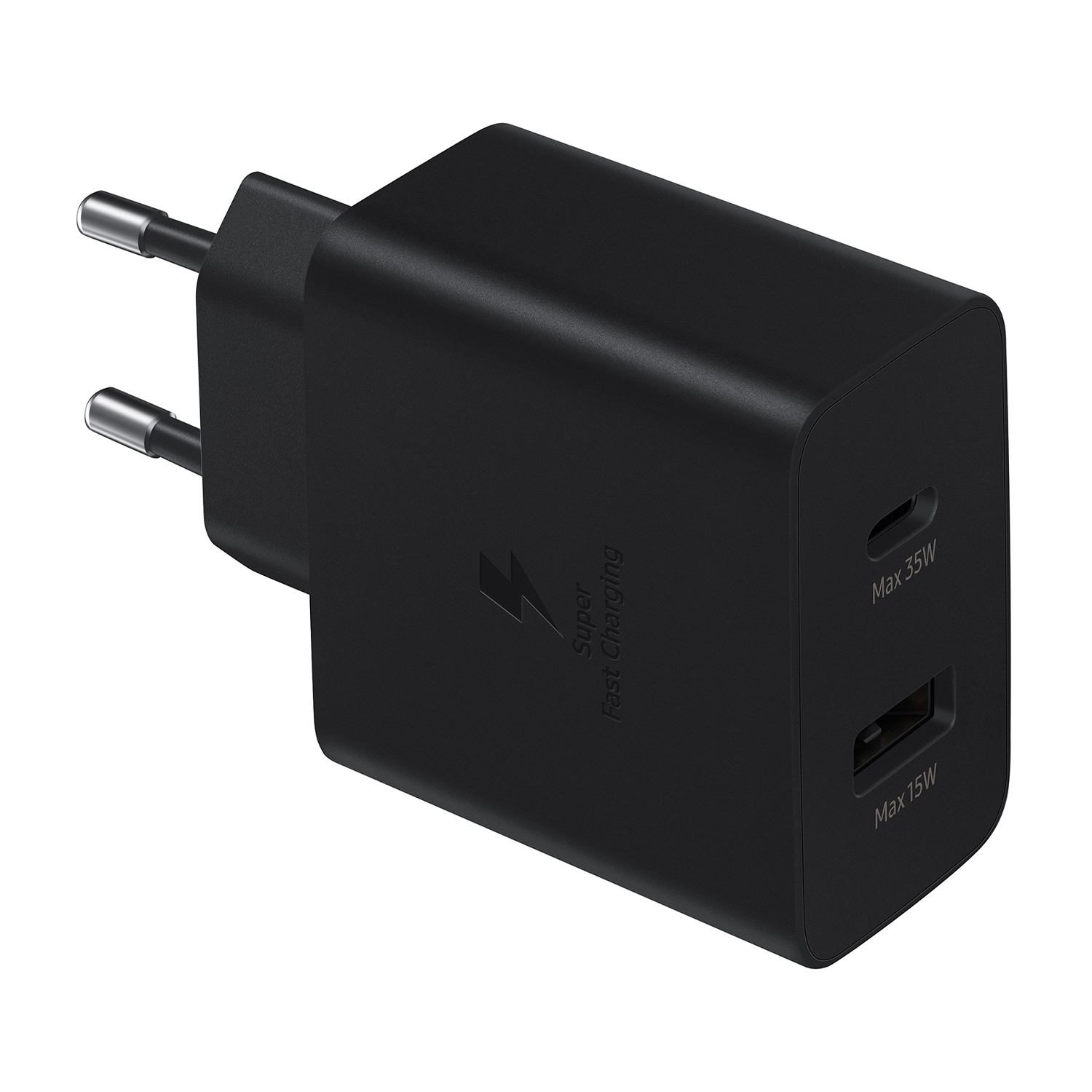 Caricabatteria Samsung 35W Power Adpt DUO Black