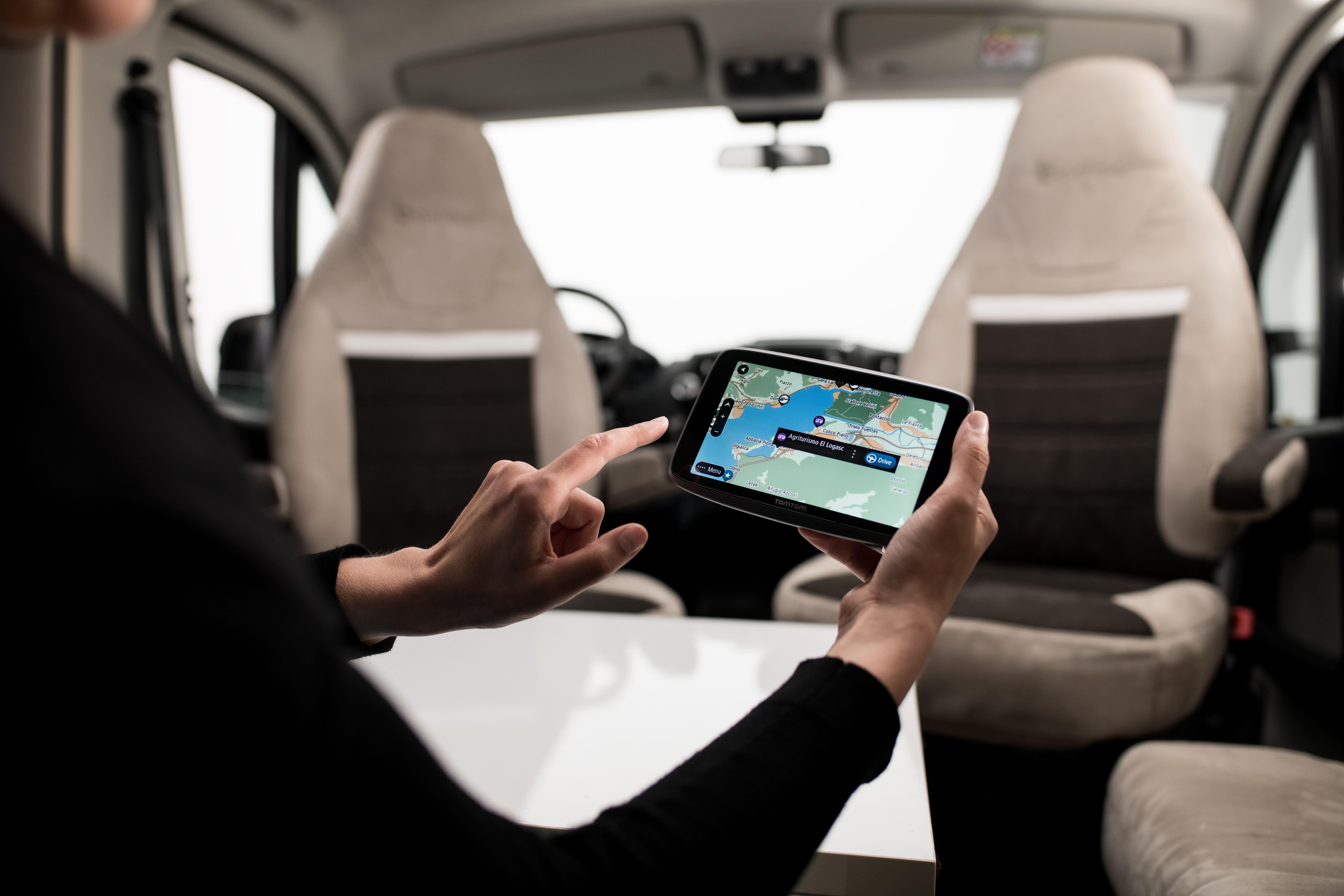 TOMTOM GO Camper Tour Camping Europa