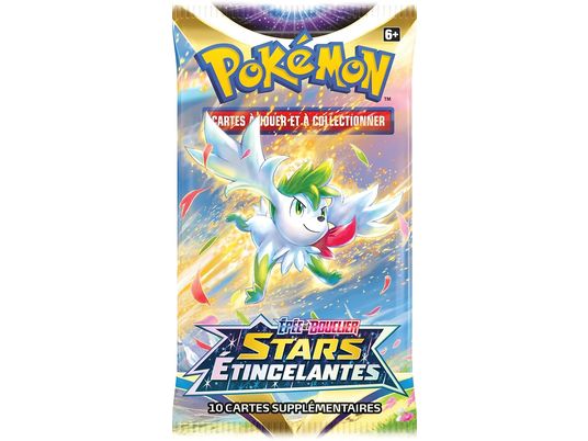 ASMODEE Pokémon : Épée et Bouclier - Stars Étincelantes (Französisch) - Sammelkartenspiel-Erweiterung (Mehrfarbig)