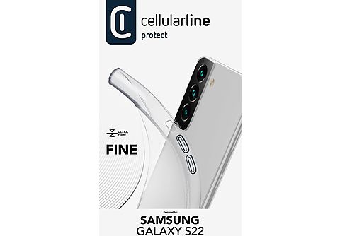 CELLULARLINE Fine Case voor Samsung Galaxy S22 Transparant