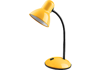 AVIDE Basic asztali lámpa, simple, +LED fényforrás E27 foglalattal, citromsárga (ABLDLS-Y-BULB)