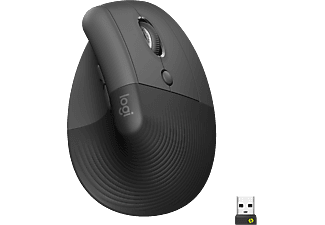 LOGITECH Lift - vertikale ergonomische Maus (Grafit)